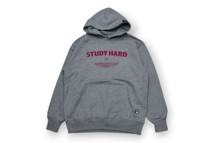 ASCENSION × GOODSEEKER Wネーム 刺し子藍染めパッチワークヘビーウェイトプルオーバーパーカ STUDY HARD Heavy weight pullover parka as-1277