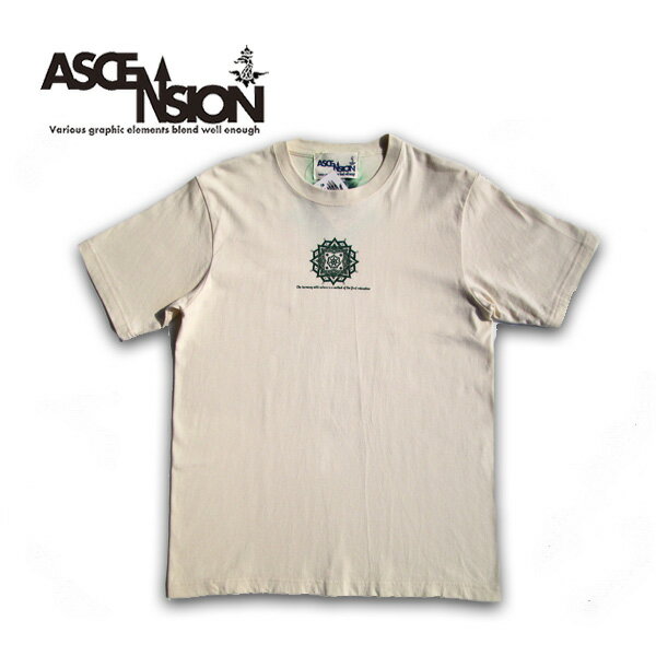 タイダイTシャツ タイダイ染め ASCENSION アセンション 曼荼羅 タイダイ TEEシャツ メンズ Tシャツ アウトドア outdoor 野外フェス タイダイ TIE-DYE jazz as-592