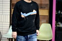 CN_[Wg[i[ ASCENSIONiAZVj_[WH Crew neck sweat _[WH g[i[ yL_[WH CN pb`[N XEFbg Y as-892