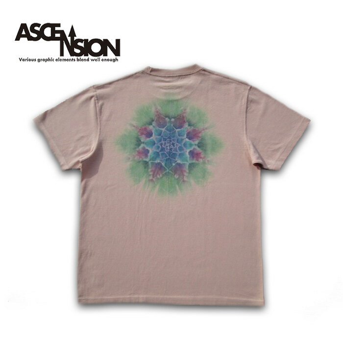 ASCENSION アセンション タイダイTシャツ 曼荼羅染