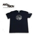 送料無料　ASCENSION （アセンション） / 未来は僕らの手の中Tシャツ　半袖Tシャツ アウトドア キャンプ 登山　野外フェス グラフィック トレイルラン 送料無料 as-1011