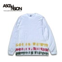 送料無料 ASCENSION（アセンション）タイダイロングTシャツ 黒部の名水染めシリーズ タイダイ 絞り染め フェス キャンプ アウトドア ヨガ ネイティブアメリカン メンズ ラスタカラー as-998