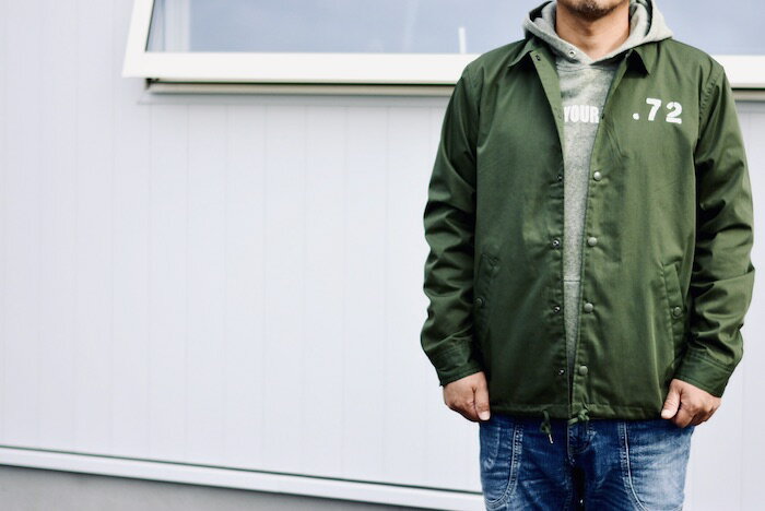 ASCENSION（アセンション）ARMY COACH JACKET（アーミーコーチジャケット） 送料無料 コーチジャケット アウター アーミージャケット フェス キャンプ アウトドア バイカー モーターサイクル メンズ レディース as-1022