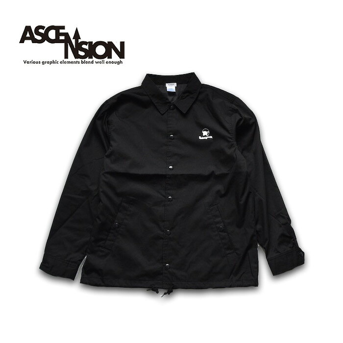 ASCENSION（アセンション）BIKER'S COACH JACKET（バイカーズコーチジャケット） 送料無料 コーチジャケット アウター アーミージャケット フェス キャンプ アウトドア バイカー モーターサイクル メンズ レディース as-1023 juice16-10002572 JUICE(ジュース) サンプル画像3