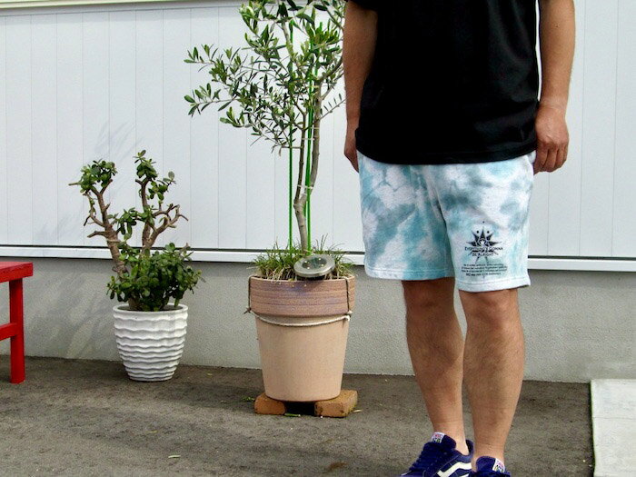 ASCENSION ( アセンション ) Tie-dye sweat shorts (タイダイスウェットショーツ ) Tie-dye タイダイ タイダイショーツ　スウェットショーツ 黒部の名水染め フェス サイケデリック キャンプ アウトドア as-1090