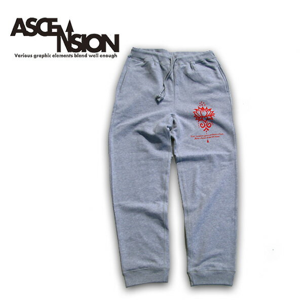 ASCENSION(アセンション) SWEAT PANTS スウエットパンツLotus (パンツ・ロングパンツ・ボトム・ポケット・スウェット・ミリタリー・細身)as-650