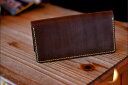 BLUE.art（ブルードットアート）Natural leather long wallet (ロングウォレット) material Original Dye Leather ba-018