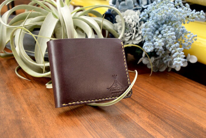 BLUE.ART ブルードットアート Simple Wallet　二つ折り財布 財布 レザーウォレット...