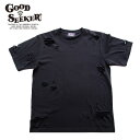 GOOD SEEKERiObhV[J[jDamage Tee _[WTVc YEfB[XETVcEāEAEghAEXg[gEAJX^CEBe[WEʔ́jgs-015