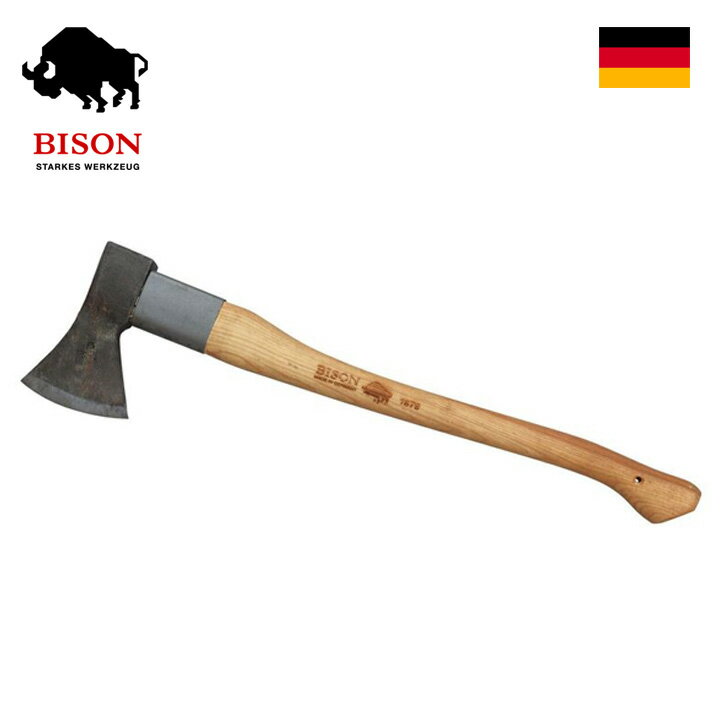 【伐採斧】【中型】【薪割り】「BISON（バイソン） AXE 1879シリーズ ユニバーサルアックス」