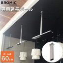 【BROMIC専用オプション】 「天井吊り下げ用 延長ポール 60cm ブロミック(BROMIC) プラチナム スマートヒート エレクトリック マリーン専用」防...