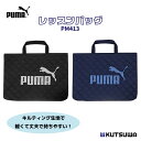 クツワ プーマ レッスンバッグ PM413 ロゴ キルティング キルト ネームタグ 習い事 算盤 そろばん ピアノ 入学 準備 新学期 進級 ランドセル 収納 バッグ おしゃれ 学校 学校用品 通学 登校 小学校 小学生 児童 こども キッズ 軽量 丈夫 シンプル ブラック ネイビー puma(4)
