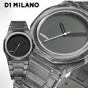 腕時計 メンズ ユニセックス D1 MILANO ディーワンミラノ ナイロン EXP ブラック NYBJ02 39mm スケルトン ITALY ラウンド ウォッ...