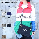 CONVERSE コンバース キャンバス レザーコード ロゴ サコッシュバッグ レディース ブランド