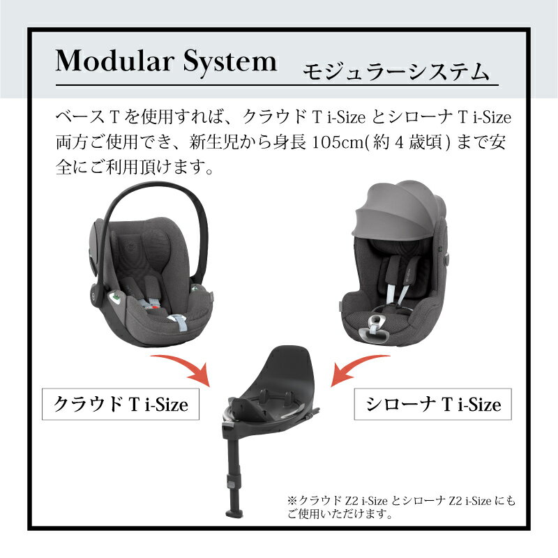 サイベックス ベース T シローナ SIRONA T i-Size対応 クラウドT i-Size シローナ SIRONA Z2 i-Size対応 クラウドZ2 i-Size対応 チャイルドシート ジュニアシート ベース