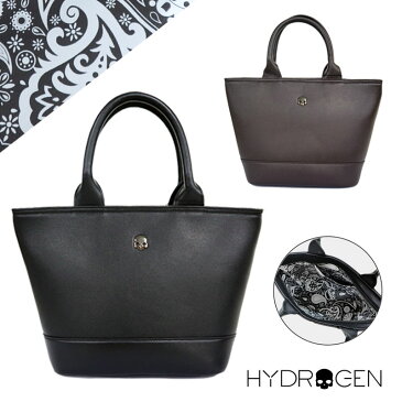 HYDROGEN ハイドロゲン スカル レザー ミニトート バッグ MINI TOTE BAG ファスナー メタル ロゴ ペイズリー ワンポイント メンズ レディース