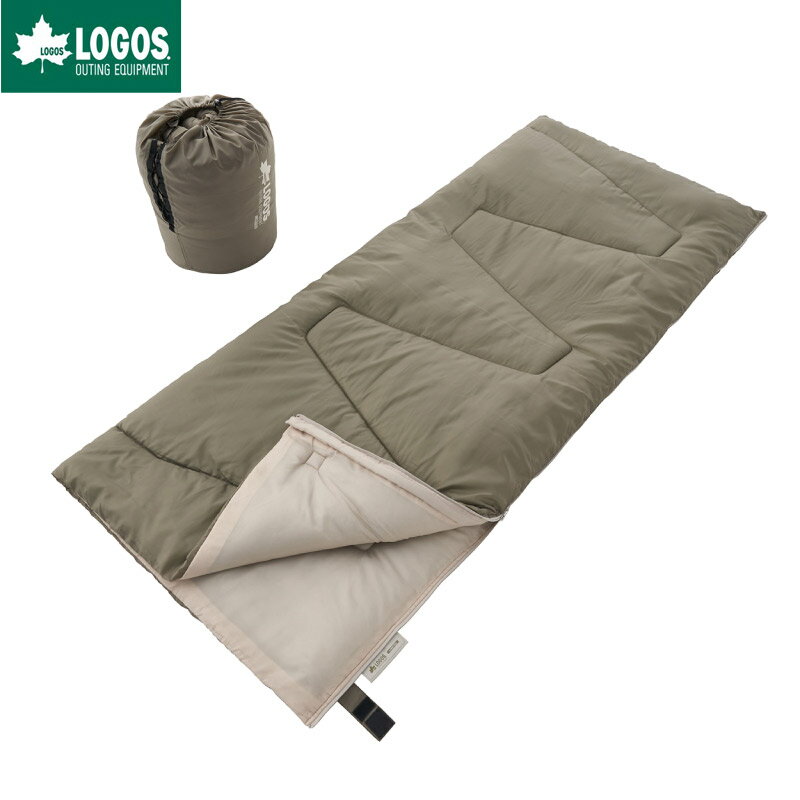 ＼300円OFFクーポン・2023/10/4 20:00～2023/10/17 09:59／封筒型 シュラフ 寝袋 LOGOS ロゴス 抗菌防臭 丸洗いシュラフ・0のサムネイル
