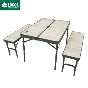 【2021SS】LOGOS ロゴス ROSY ベンチテーブルセット4