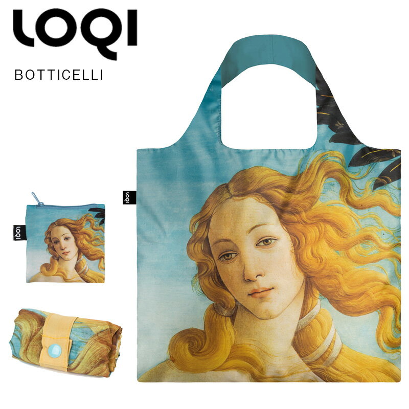 ローキー ＼6/1限定・全品P2倍／ LOQI ローキー botticelli ボッティチェッリ エコバッグ 折りたたみ コンパクト