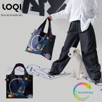 LOQI ローキー：ミュージアム コレクション Several Circles いくつかの円 Recycled Bag Wassily Kandinsky ワシリー・カンディンスキー エコバッグ リサイクル 折りたたみ コンパクト