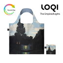 ローキー LOQI ローキー ルネ・マグリット RENE MAGRITTE The Empire of Lights エコバッグ 折りたたみ コンパクト