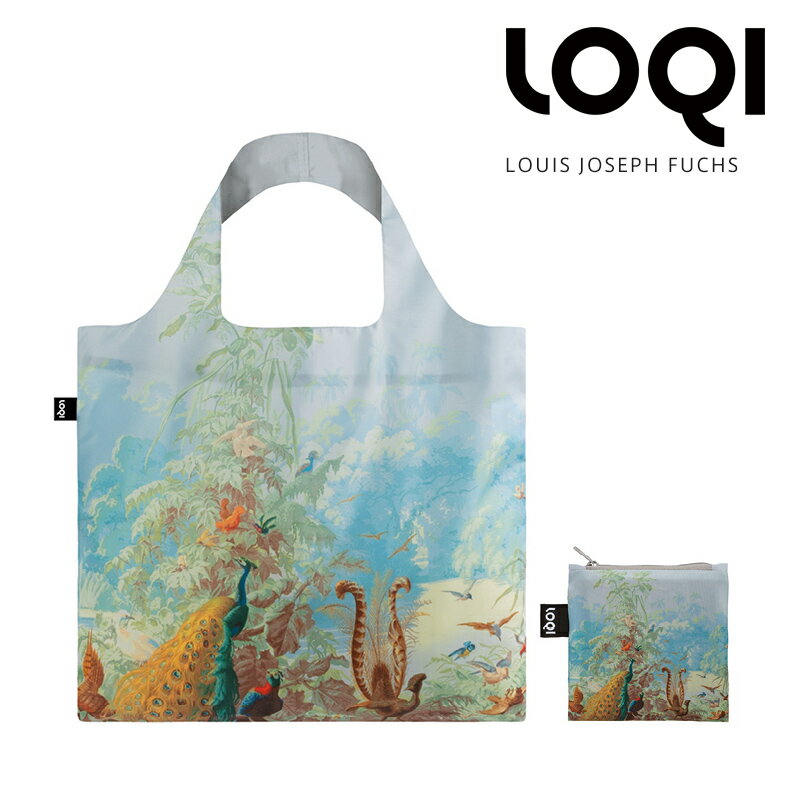 ローキー エコバッグ LOQI ローキー LOUIS JOSEPH FUCHS エコバッグ 折りたたみ コンパクト