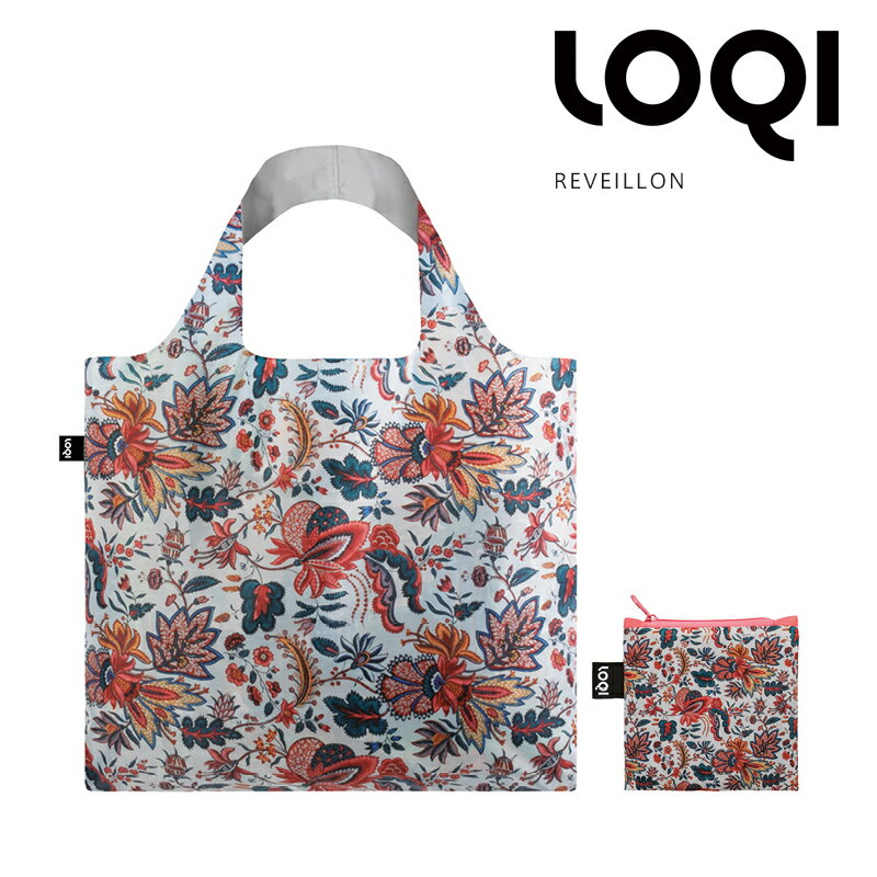 ローキー LOQI ローキー REVEILLON Manufacture エコバッグ 折りたたみ コンパクト