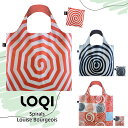 ローキー LOQI ローキー Spiral Recycled Bag スパイラル Louise Bourgeois ルイーズ・ブルジョワ エコバッグ リサイクル Green Circle バッグ 折りたたみ コンパクト