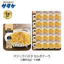 ＼クーポン配布中・4月27日9:59迄／ 5年保存 非常食 サタケ マジックパスタ カルボナーラ 麺 パスタ 20袋セット