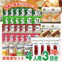 \355円OFFクーポン・7/26 1:59迄/ 非常食セット 4人用/3日分 36食 4人分 3日間 基本セット 5年保存 団体用 家族用 防災食 非常食 保...