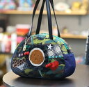 【Seori Bag 】JuJuオリジナル【菊理姫の可愛いBag（グリーン系カモフラ柄、犬のブリトニー、スター付）】ボストンバッグ/オリジナルバッグ希少可愛いコットンバッグ