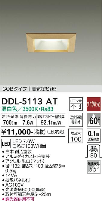 7/4〜7/11 お買い物マラソン 最大49.5倍　【最安値に挑戦】　 大光　DDL-5113AT
