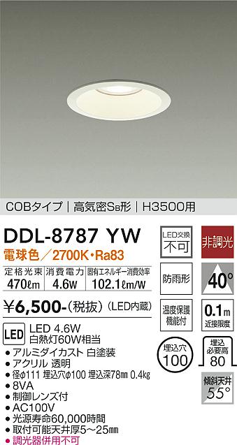 Rakuten - 【最安値に挑戦】　 大光　DDL-8787YW