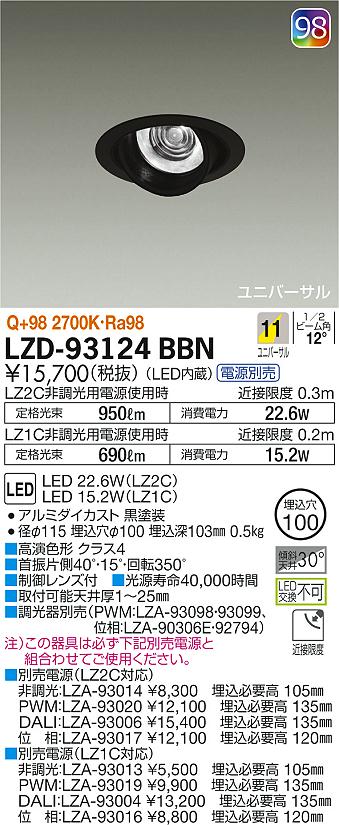 Rakuten - 【最安値に挑戦】　 大光　LZD-93124BBN
