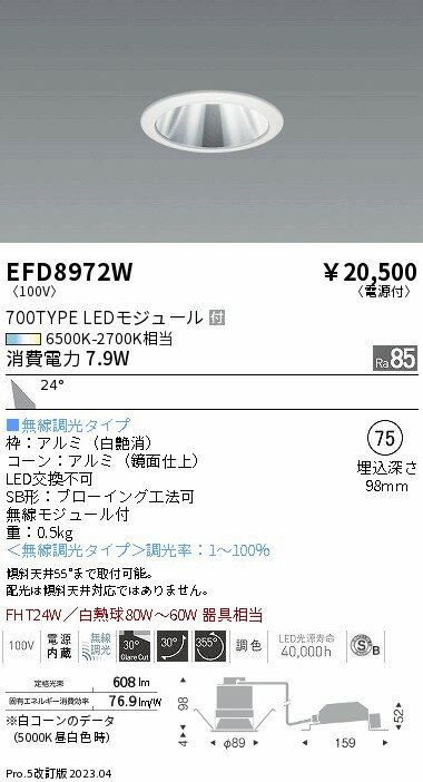 Other - 【大特価】　遠藤 EFD8972W