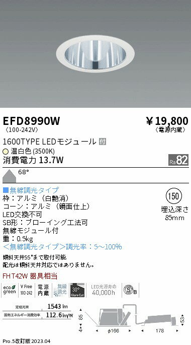 Western Style （Ceiling） - 【大特価】　遠藤 EFD8990W