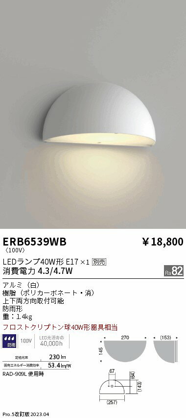 Rakuten - 6/20〜6/26 お買い物マラソン 最大47倍　【大特価】　遠藤 ERB6539WB