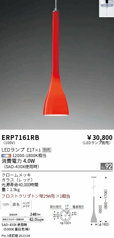 遠藤 ERP7161RB