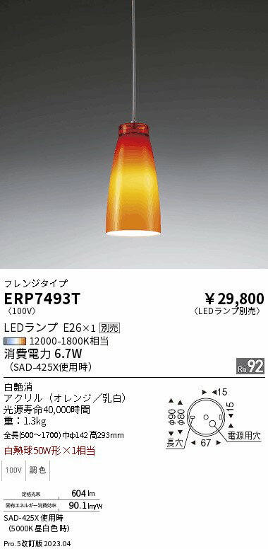 遠藤 ERP7493T