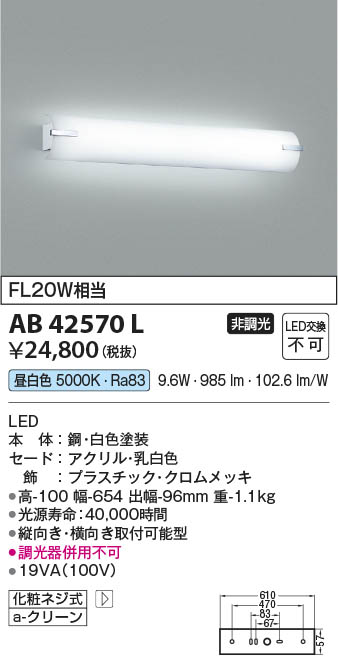 5/95/14 㤤ʪޥ饽󳫺桪45ܡ[ܥμб] ߾ KOIZUMI LED֥饱å*AB42570L