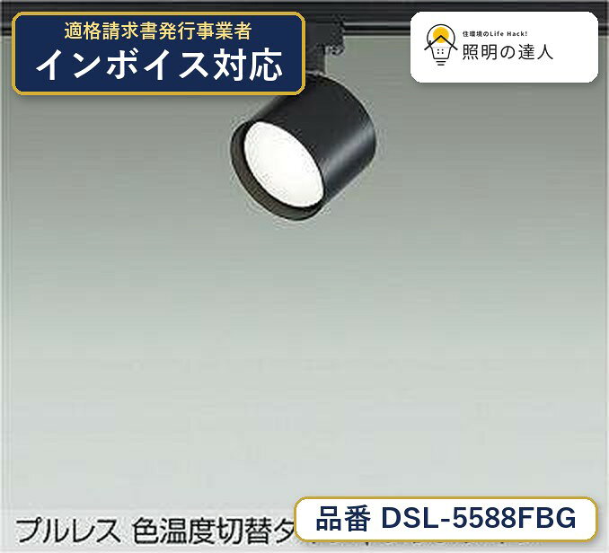 大光電機 DSL-5588FBG スポットライト 電球色 445lm