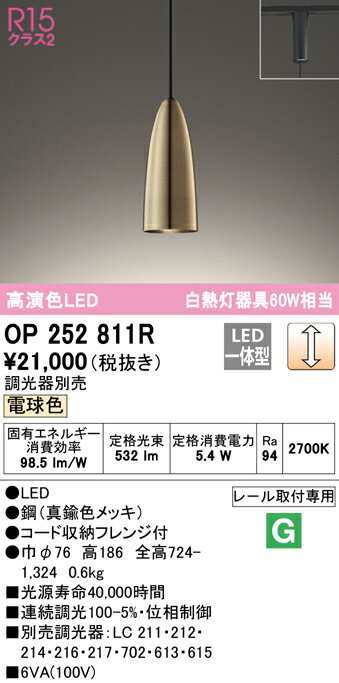 Vaulted Ceiling - 5/9〜5/16 お買い物マラソン 最大49倍　【大特価】　　 オーデリック ODELIC ペンダントライト OP252811R