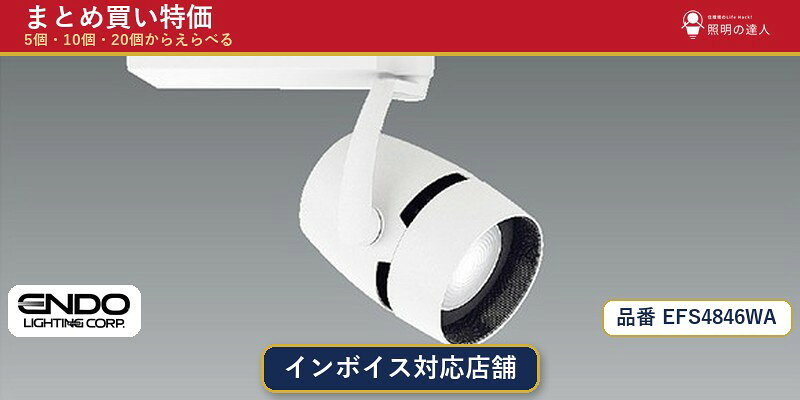 遠藤照明 EFS4846WA スポットライト 1〜30個