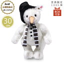 【5日限定P最大10倍!2000円クーポン】 シュタイフ steiff シュタイフ社製 モンティ スノーマン テッド 30cm 世界限定1225体 限定品 プレ...