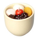 蝋燭 キャンドル 御供 好物キャンドル クリームあんみつ 盆提灯 クリームあんみつキャンドル あんみつ プチギフト 彼岸 お盆 故人の好物シリーズ おしゃれ