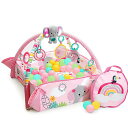 Kids2 Bright Starts 12625 5-in-1 ヨアウェイ・ボール・プレイジム(レインボー)キッズツー ブライトスターツ ベビージム ベビーマ...