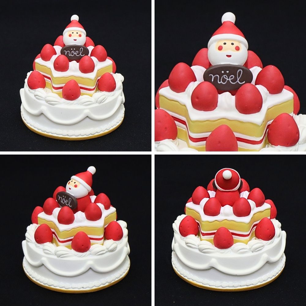 【9日1:59迄 最大1000円OFFクーポン】 デコレ Decole concomble クリスマス 星のクリスマスケーキ ケーキの台座 サンタクロース サンタ クリスマスケーキ ケーキ デコレーションケーキ 雑貨 置物 小物 インテリア ミニサイズ おしゃれ jukei-n-10013033 人形のこどもや本店 サンプル画像3