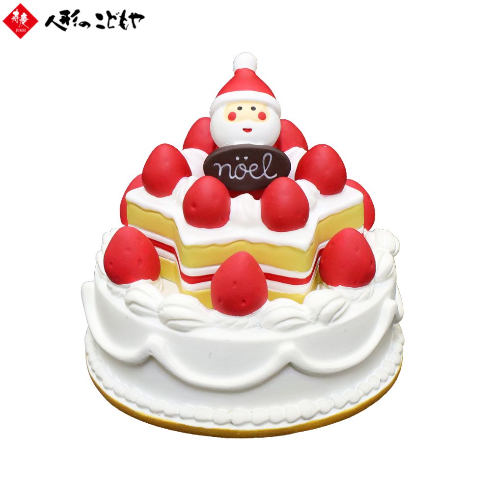 【5日P最大10倍！最大2000円クーポン】 デコレ Decole concomble クリスマス 星のクリスマスケーキ ケーキの台座 サンタクロース サンタ クリスマスケーキ ケーキ デコレーションケーキ 雑貨 置物 小物 インテリア ミニサイズ おしゃれ