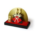 五月人形 コンパクト おしゃれ メタメント兜 台座セット ゴールドメッキ仕上げ おしゃれ