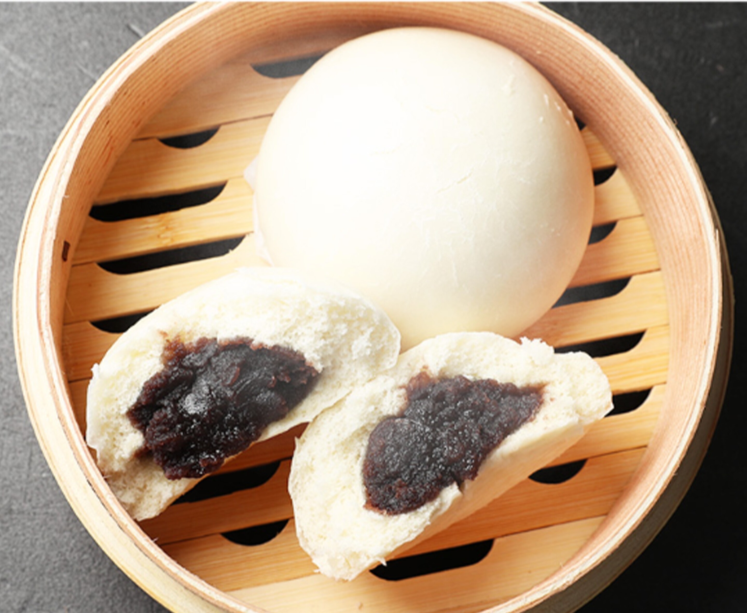 豆沙包 - 【冷凍】重慶飯店 冷凍あんまん(中)1個入｜【数量限定】訳ありセール「30％OFF!!」｜期間限定6月28日16時まで